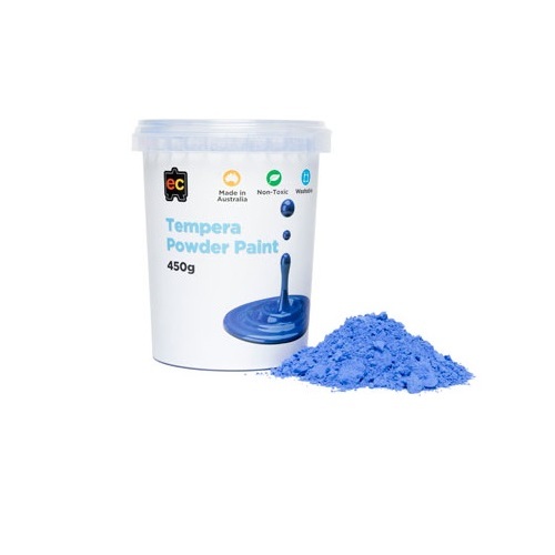 Tempera Powder Paint 450g Blue (TP450BL)