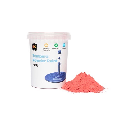 Tempera Powder Paint 450g Red (TP450RD)