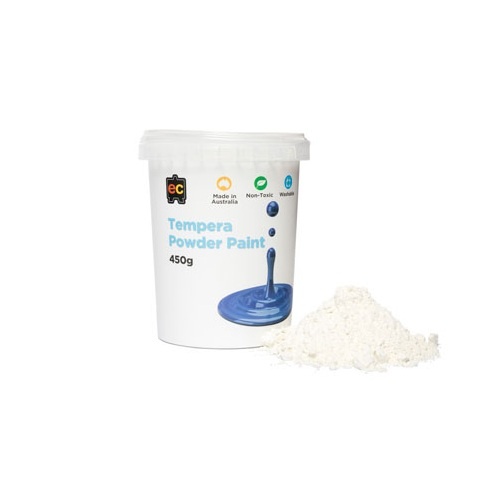 Paint or Tempera Powder 450g WHITE 