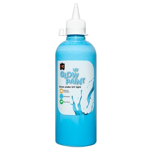 UV Glow Paint Blue 500 ml 