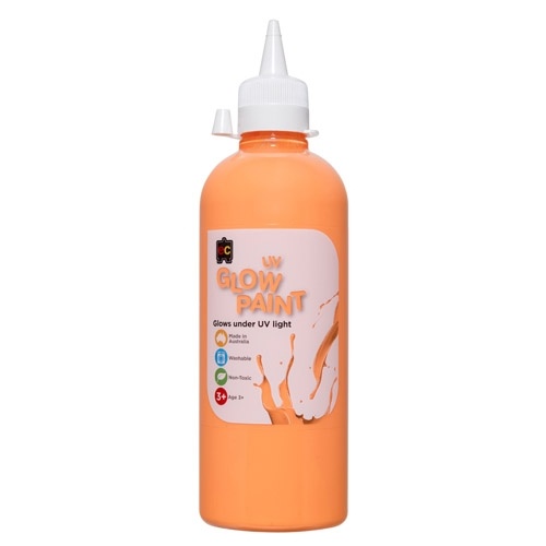 UV Glow Paint Orange 500 ml 