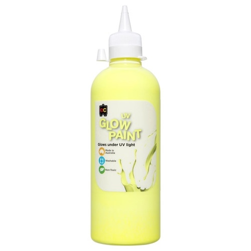 UV Glow Paint Yellow 500 ml 
