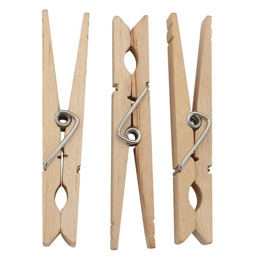Wooden  Pegs 85mm Pack 48