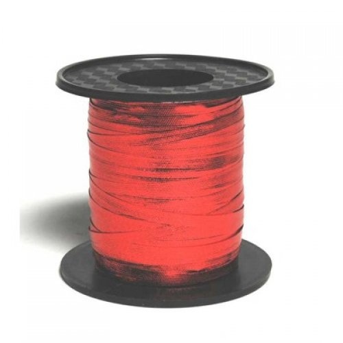 Metallic Curling Ribbon Red 225m