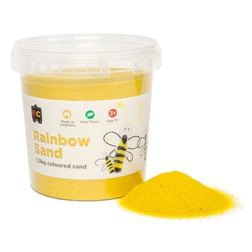 Rainbow Sand 1.3 Kg Yellow (RS1YL)