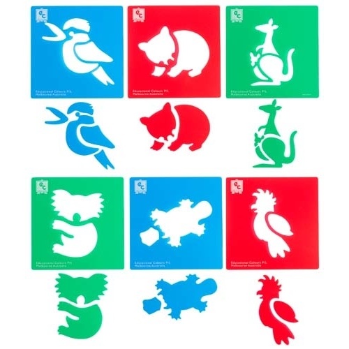 Australian Animals Series #1 Stencil Set 6