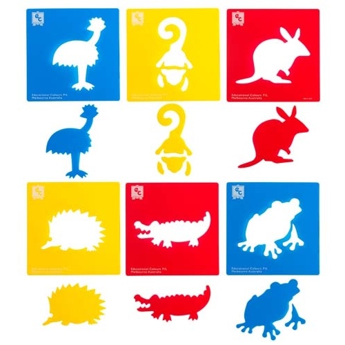 Australian Animals Series #2 Stencil Set 6