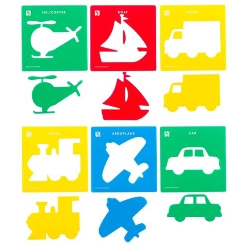 Stencil Transport Set of 6