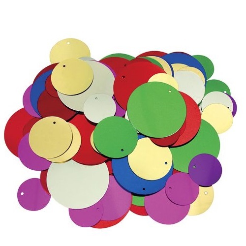 Sequins Large Assorted Pack (100) SM304