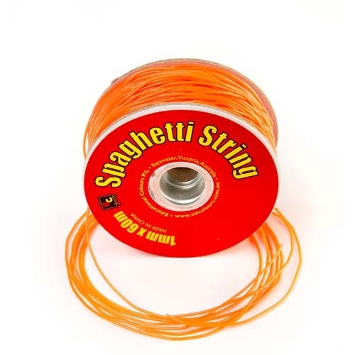 Spaggetti String Orange 1mm x 60mm