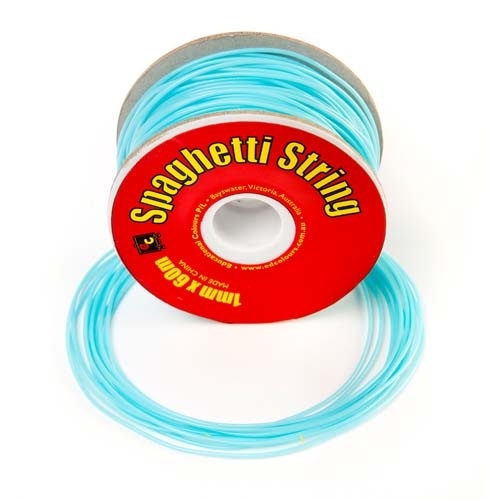 Spaggetti String Pale Blue 1mm x 60mm