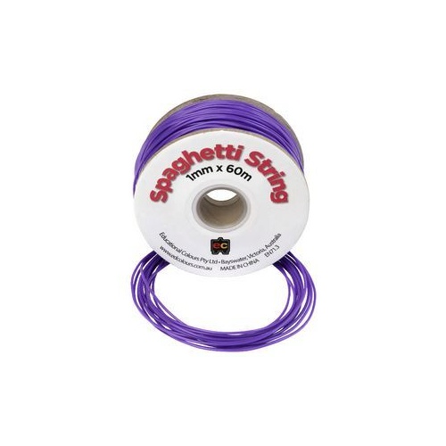 Spaggetti String Purple 1mm x 60mm