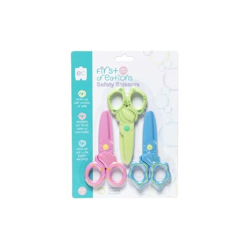 Safety Scissors Set 3 First Creations