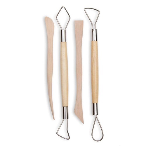 EC Wooden Modelling Tools Set of 4 (WMT4) 