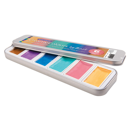 Creamy Colours Watercolours by Zart Macaron