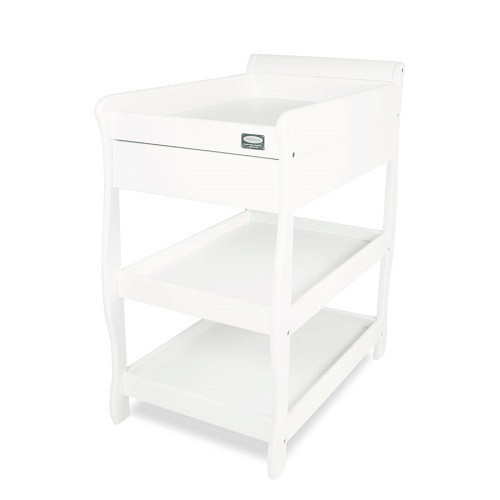 Universal Duo Change Table WHITE 