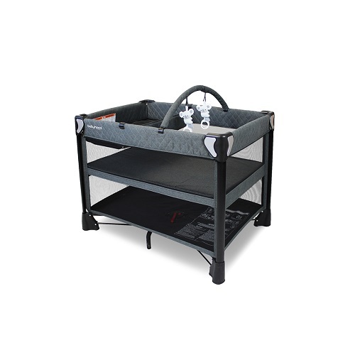 UNO Portacot Charcoal Grey