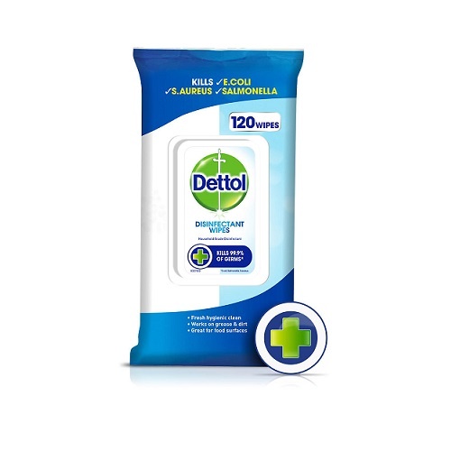 Dettol Disfectant Wipes Pack 120 