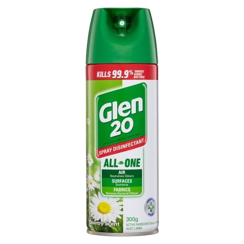 Glen 20 All In One Disinfectant Spray Country Scent 300g