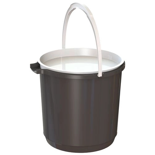 11 Litre Charcoal trend Bucket with Lid 