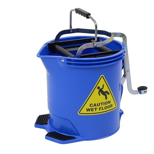EDCO 15L Metal Wringer Bucket BLUE