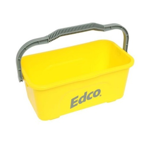 Edco All Purpose Mop and Squeegee Bucket YELLOW (28022)