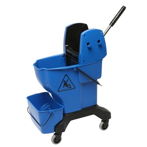Edco Enduro Press Wringer and Bucket 25 Litre Complete Blue 