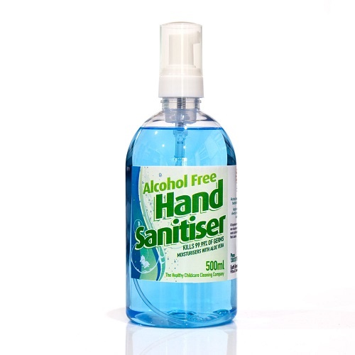 Alcohol Free Hand Sanitiser Pump Bottle Ctn (500ml x 6)