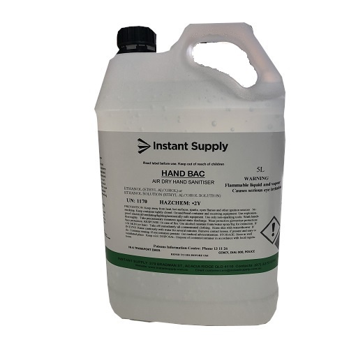 Hand Sanitiser Hand Bac 5L