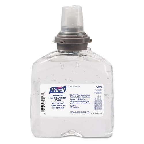 Purell TFX Hand Sanitiser Fragrance Free Gel 1200ml CTN 4
