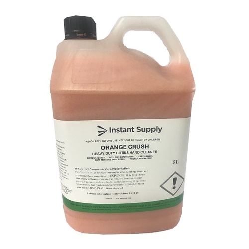 Hand Cleaner Heavy Duty with Grit ORANGE CRUSH 5L