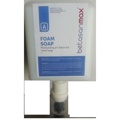 BETASAN Foam Soap Carton  6 (1L x 6)