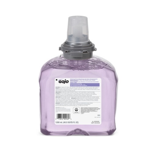 GOJO (Purell) TFX Premium Foam Hand Soap 1200ml  Carton (2)  (5361-02)