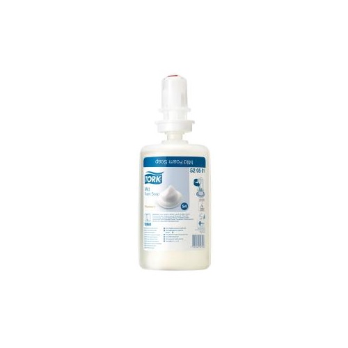 Tork 520501 Mild Foam Soap S4 2500 Doses Ctn (1L x 6)