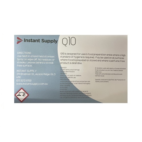 Q10 Bottle Label (Label Only)