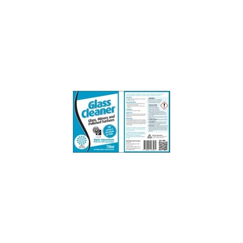 Glass Cleaner Label ER