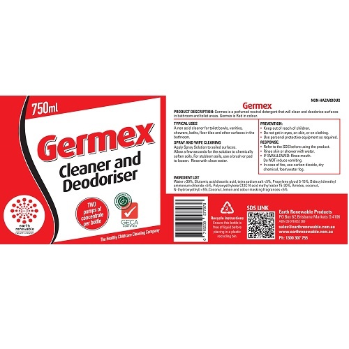 Germex Label ER Only