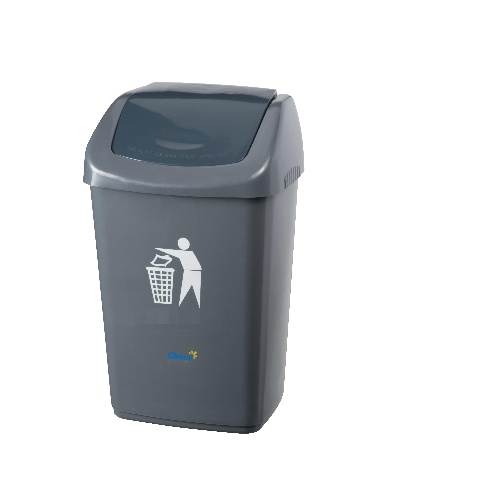 Oates Flip Bin Grey 40 Litre BB-40FGY