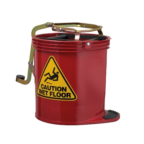 Oates Contractor Wringer Bucket Red IW-005R