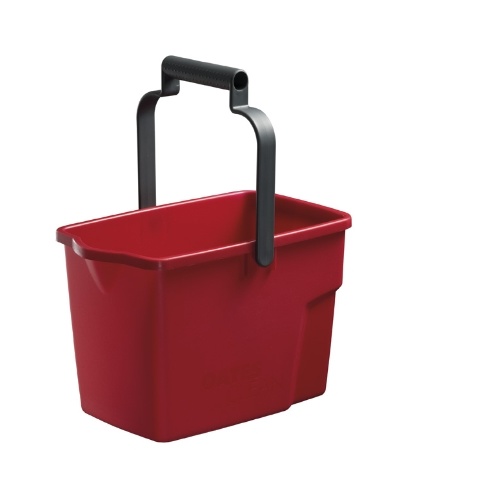 Oates General Purpose Bucket 9 Ltr Red MS-009R