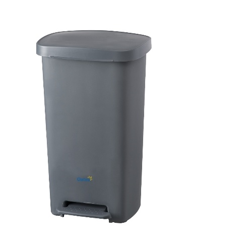 Oates Pedal Bin Grey 50 Litre BB-50PGY (RING FIRST FOR DELIVERY SERVICE)