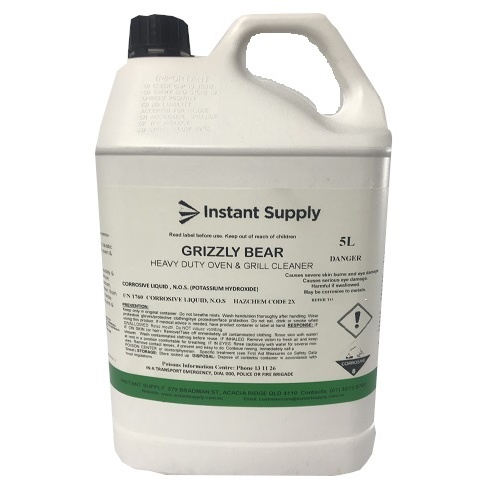 Grizzly Bear Oven Cleaner 5L 