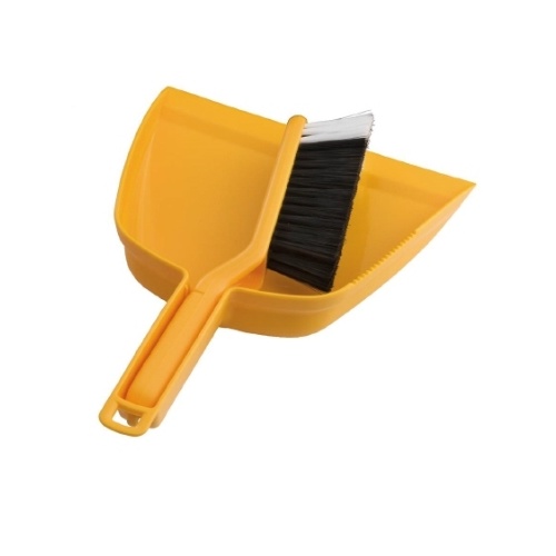 Oates Dust Pan Set Yellow B-10207Y