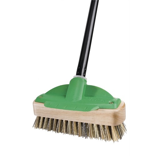 Oates Long Handle Deck Scrub Brush 
