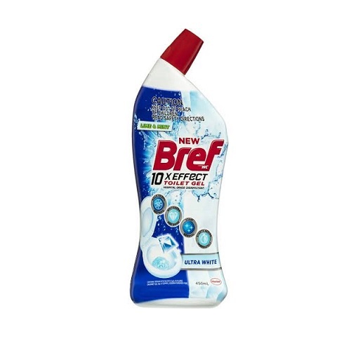 Toilet Gel Lime & Mint 450 ml 10 X Effect  450ml Bref