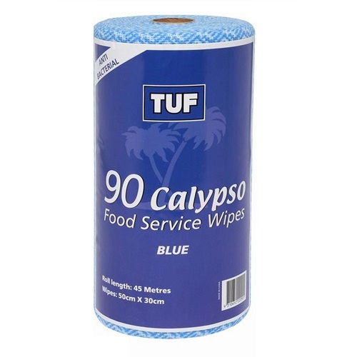 Calypso Food Service Wipes 90 Sheets BLUE