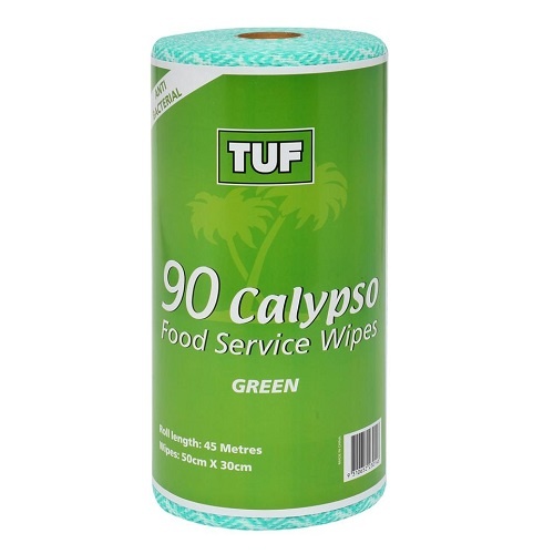 Calypso Food Service Wipes 90 Sheets GREEN