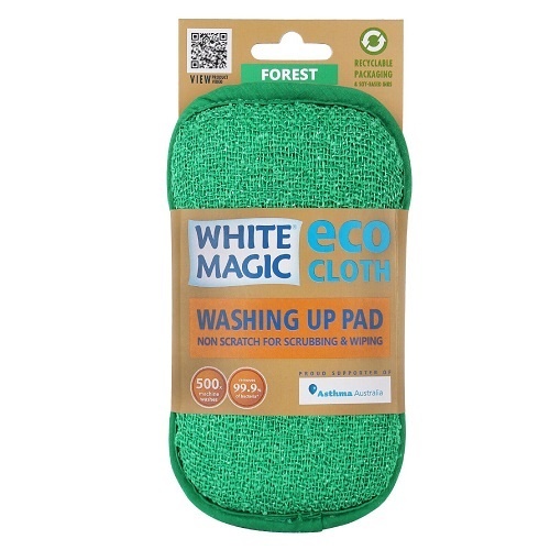 White Magic Washing Up Pad Green