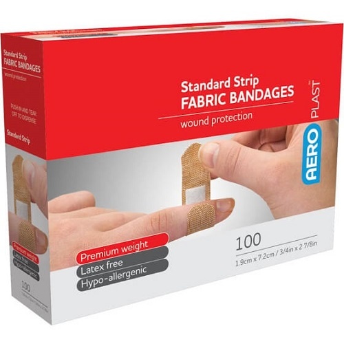 Aeroplast Fabric Bandage 72mm x 19mm Pk 100