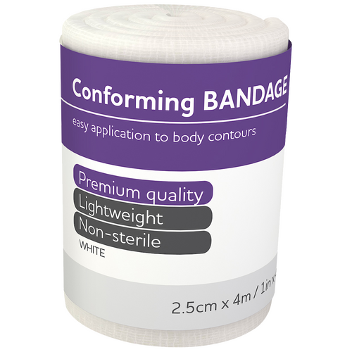 AEROFORM Conforming Bandage 2.5cm x 4M Wrap